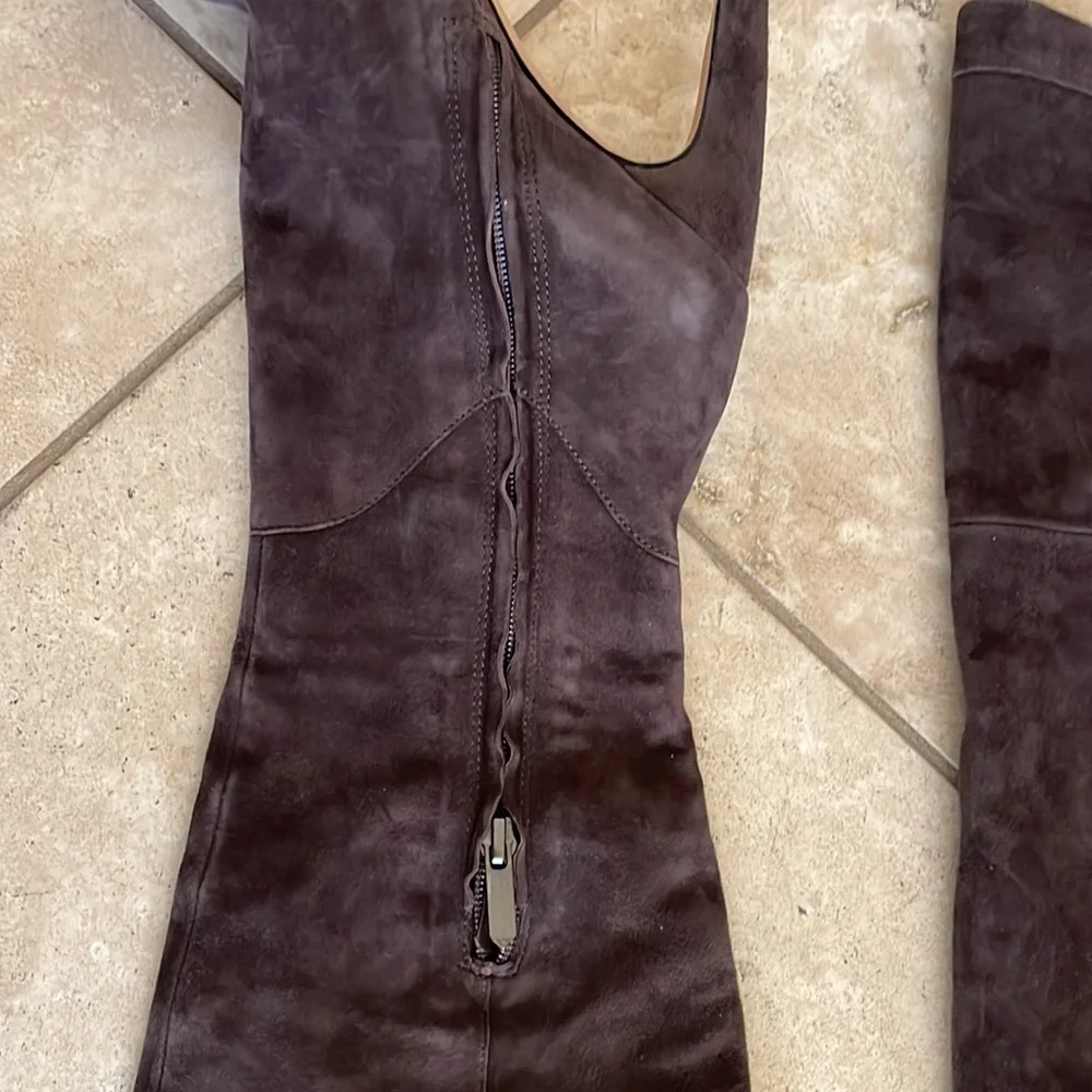 Sam Edelman Kayla brown suede over the knee boot (size 6.5) - Picture 5 of 6